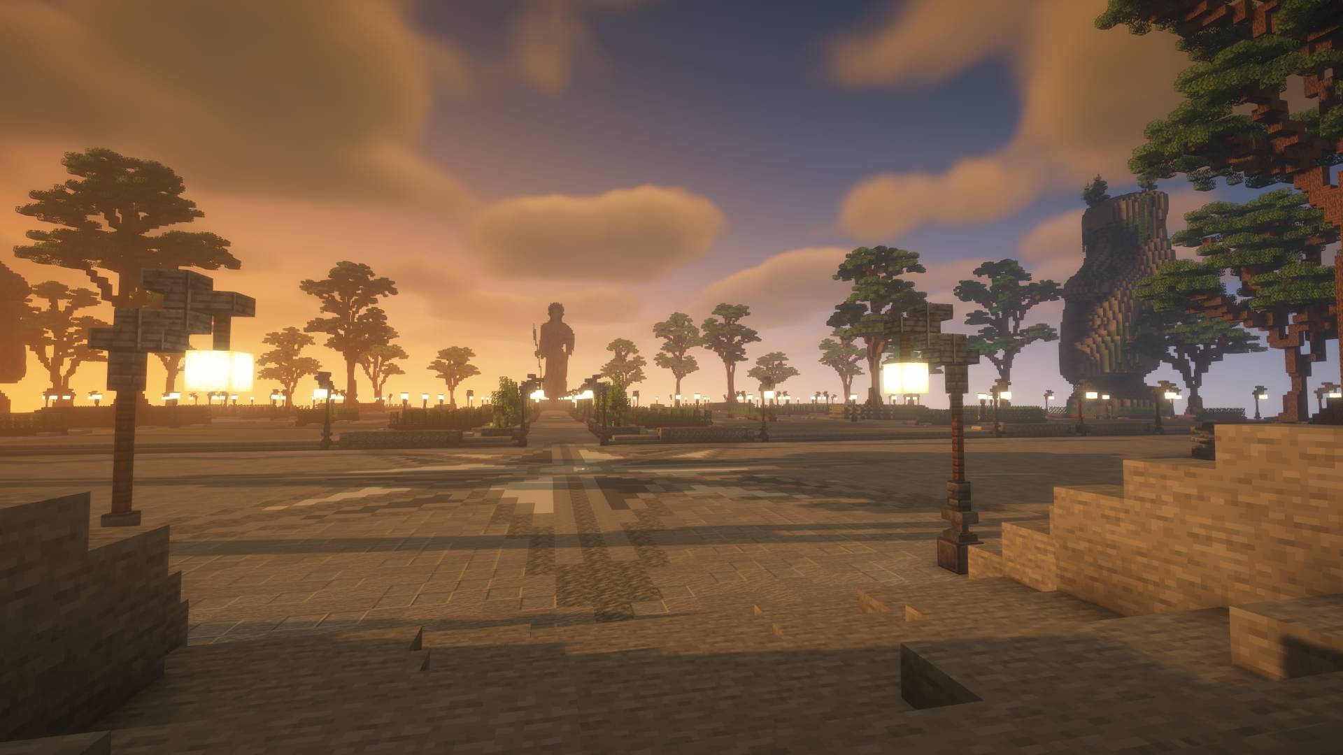 Minecraft  Server Rooted  Realm Shopping District